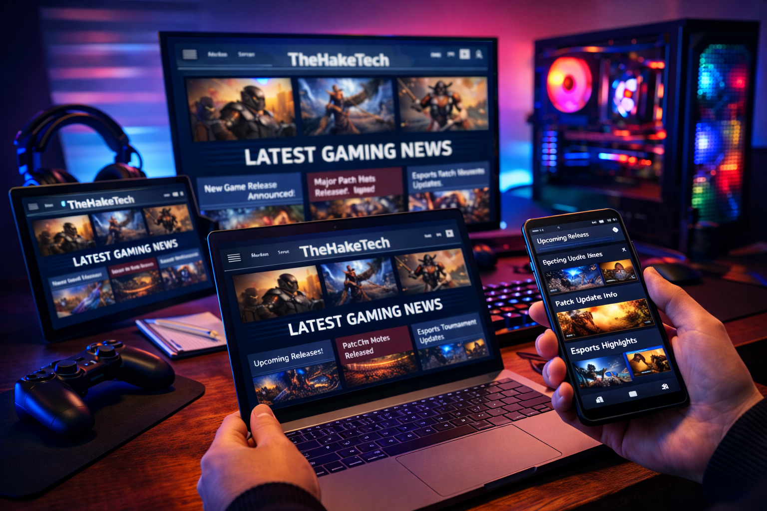 how to keep up with gaming news thehaketech