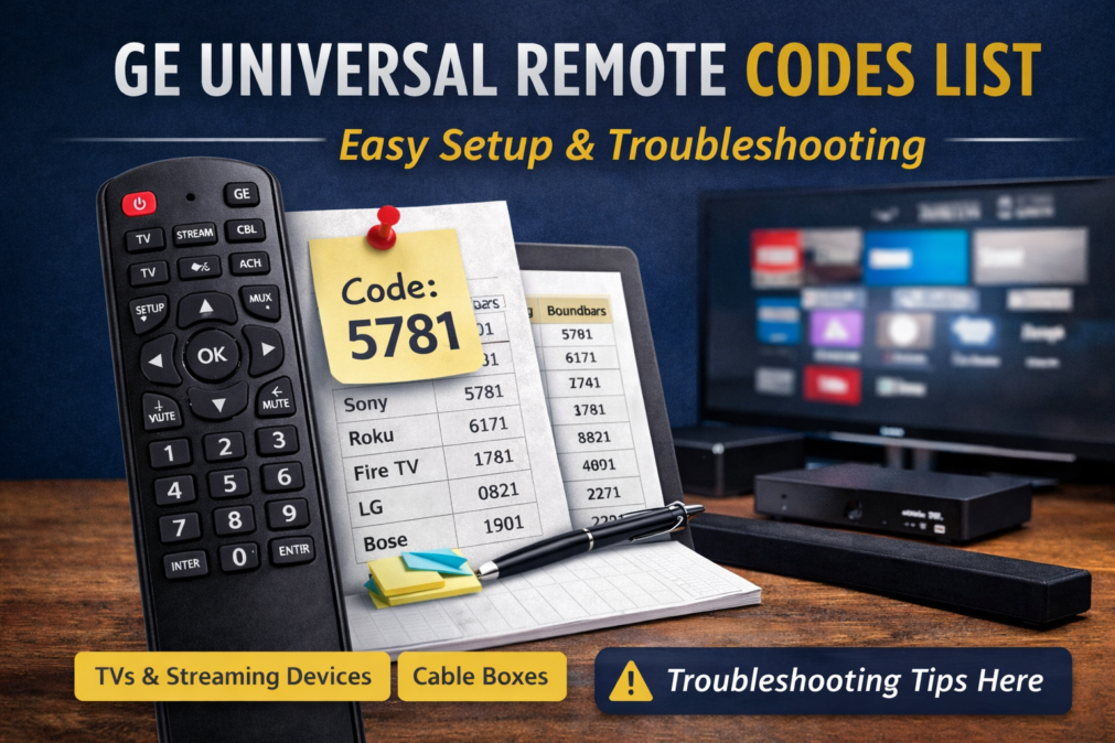 ge universal remote