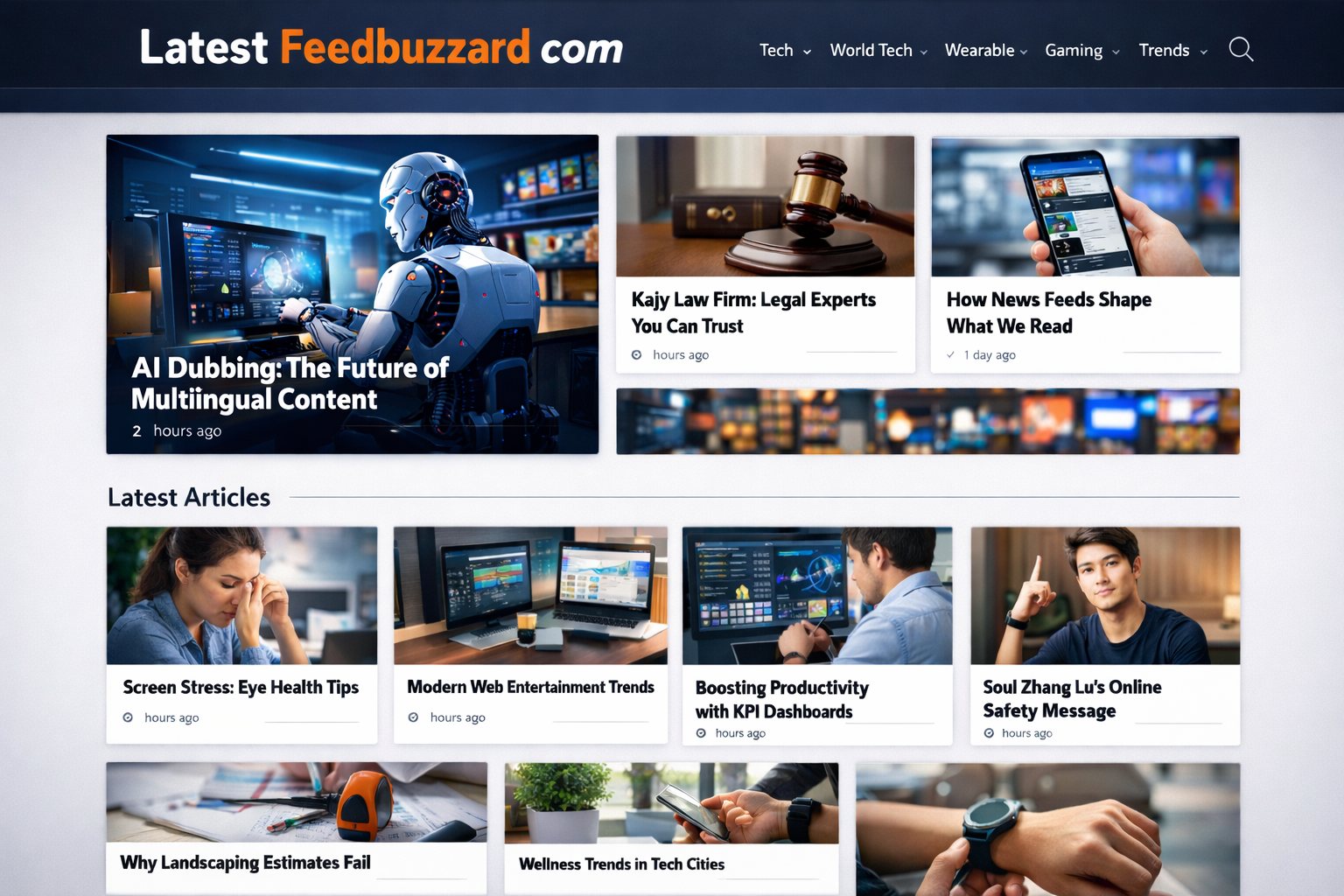 latest feedbuzzard com
