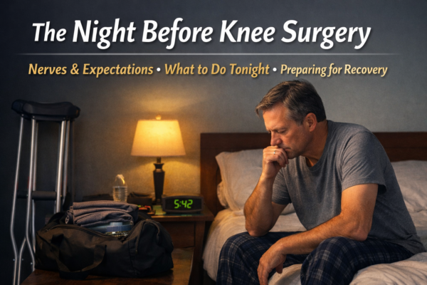 that feeling when knee surgery is tomorrow